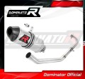 YZF R125 EXHAUST FULL SYSTEM Yamaha Muffler Auspuff Sportauspuff Silencer Echappement Silencieux Scarico Scarichi Escape Wydech Tłumik Carbon Tip HP3 2008 - 2013 DOMINATOR 1