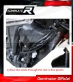 complete exhaust system with muffler DOMINATOR Full System HP5 fit