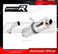 exhaust muffler DOMINATOR oval fits the motorcycle BMW R1200GS Adventure 2010   2012 2