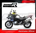exhaust muffler DOMINATOR oval fits the motorcycle BMW R1200GS Adventure 2010   2012 4