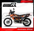 KTM 690 SMC R  2021-2022  motorcycle Exhaust Muffler Auspuff Sportauspuff Silencer Echappement Silencieux Scarico Scarichi Escape Wydech Tłumik HP1 BLACK Dominator 3