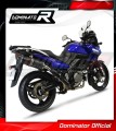 exhaust muffler DOMINATOR HP1 BLACK fits to Suzuki DL 650 VStrom 2004  2006