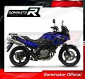 wydech tłumik DOMINATOR Owalny pasujący do motocykla Suzuki DL 650 V-Strom 2004 - 2006 4