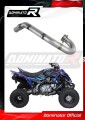Yamaha RAPTOR 700 R  Exhaust Header Head pipe Linkpipe Downpipe  collector manifold 2015-2021 dominator