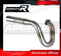 Honda CRF 450 R RX  Exhaust Header Head pipe Linkpipe Downpipe  collector manifold 2021 dominator 1