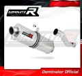 exhaust muffler DOMINATOR oval fits the motorcycle Yamaha XT 600 TENERE 1987   1989 2
