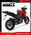 avgassystem ljuddämpare DOMINATOR HP3 svart passar till motorcykeln Ducati Multistrada 1200 Enduro 2016   2018