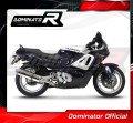 exhaust muffler DOMINATOR oval fits the motorcycle Honda CBR 600 F1 1987   1990 4