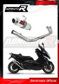 Yamaha T-MAX 500 Full  Exhaust System  Muffler Auspuff Sportauspuff Silencer Echappement Silencieux Scarico Scarichi Escape Collector Manifold Wydech Tłumik  GP1 DOMINATOR