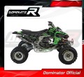 complete exhaust system with muffler DOMINATOR Full System MX fits the motorcycle Kawasaki KFX 450 2008   2014 4