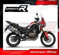 Honda CRF 1000L Africa Twin 2015 -2017 Full Exhaust System  Muffler Auspuff Sportauspuff Silencer Echappement Silencieux Scarico Scarichi Escape Collector Manifold Wydech Tłumik HP7 DOMINATOR 3
