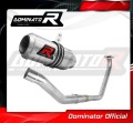 complete exhaust system with muffler DOMINATOR Full System GP fits the motorcycle Yamaha YZF R125 2019   2020 2