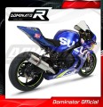 Suzuki GSXR 1000 2017 -2021 Full  Exhaust System  Muffler Auspuff Sportauspuff Silencer Echappement Silencieux Scarico Scarichi Escape Collector Manifold Wydech Tłumik  HP1 DOMINATOR 2