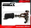 wydech tłumik DOMINATOR HP3 LOW LEVEL pasujący do motocykla Suzuki GSXR 750 K8 K9 L0 2008 - 2010 6