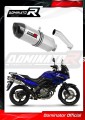 DL 650 V-STROM EXHAUST Suzuki Muffler Auspuff Sportauspuff Silencer Echappement Silencieux Scarico Scarichi Escape Wydech Tłumik Carbon Tip HP1 2004 - 2006 Dominator