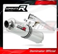 avgassystem ljuddämpare DOMINATOR rund passar till motorcykeln Suzuki GSF BANDIT N / S 600 1995   1999 2