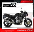 avgassystem ljuddämpare DOMINATOR rund passar till motorcykeln Suzuki GSF BANDIT N / S 600 1995   1999 4