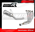 complete exhaust system with muffler DOMINATOR Full System GPS fits the motorcycle Kawasaki Z800 2013   2016 2