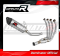 complete exhaust system with muffler DOMINATOR Full System HP8 fits the motorcycle Kawasaki Z800 2013   2016 2