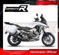 Honda VFR 800 X Crossrunner 2015 - 2021 EXHAUST Muffler Auspuff Sportauspuff Silencer Echappement Silencieux Scarico Scarichi Escape Wydech Tłumik HP1 BLACK DOMINATOR 5