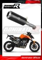 exhaust muffler DOMINATOR GP BLACK fits the motorcycle KTM 890 Duke 2020   2023