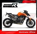 exhaust muffler DOMINATOR GP BLACK fits the motorcycle KTM 890 Duke 2020   2023 4
