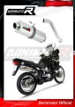 exhaust muffler DOMINATOR oval fits the motorcycle Honda XL 650 V TRANSALP 2001   2007