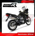 exhaust muffler DOMINATOR oval fits the motorcycle Honda XL 650 V TRANSALP 2001   2007 2