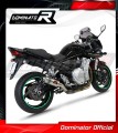 SUZUKI GSF 1250 BANDIT 2007 - 2016 EXHAUST Silencer Muffler Auspuff Sportauspuff Silencer Echappement Silencieux Scarico Scarichi  Marmitta Escape Wydech Tłumik GP1 DOMINATOR EXHAUST SYSTEM 2