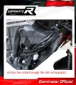 complete exhaust system with muffler DOMINATOR Full System GP BLACK fits the motorcycle Yamaha MT 09 2021   2023 5