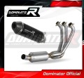 kompletny układ wydechowy z tłumikiem DOMINATOR Full System HP3 CZARNY pasujący do motocykla Yamaha MT 09 2021 - 2023 2