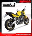 complete exhaust system with muffler DOMINATOR Full System GP BLACK fits the motorcycle Honda CB 650 F 2014   2018 3