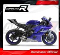 exhaust muffler DOMINATOR titanium GP3 fits the motorcycle YZF R6 2017   2023 4