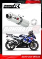 exhaust muffler DOMINATOR Bolt on ROUND fits the motorcycle Suzuki GSXR 1000 K1   K4 2001   2004