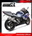 exhaust muffler DOMINATOR Slip on oval fits the motorcycle Suzuki GSXR 1000 K1   K4 2001   2004 3