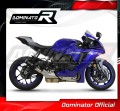 Yamaha YZF R1 R1M 1000 RN32 2015 - 2016 EXHAUST Muffler Auspuff Sportauspuff Silencer Echappement Silencieux Scarico Scarichi Marmitta Escape Wydech Tłumik GP BLACK DOMINATOR EXHAUST SYSTEM 3