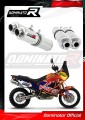 exhaust muffler DOMINATOR ROUND fits the motorcycle KTM 950 Adventure