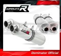 exhaust muffler DOMINATOR ROUND fits the motorcycle KTM 950 Adventure  2