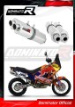 avgassystem ljuddämpare DOMINATOR oval passar till motorcykeln KTM 950 Adventure