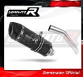 exhaust muffler DOMINATOR HP1 BLACK fits the motorcycle Kawasaki Z750 2007   2012