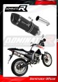 Derbi Terra Adventure 125 2008 - 2015 EXHAUST Muffler Auspuff Sportauspuff Silencer Echappement Silencieux Scarico Scarichi Escape Wydech Tłumik HP1 BLACK Dominator Exhaust System