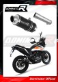 exhaust muffler DOMINATOR GP1 BLACK fits the motorcycle KTM 390 Adventure 2020   2023