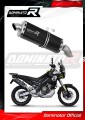 avgassystem ljuddämpare DOMINATOR P7 svart passar till motorcykeln Aprilia Tuareg 660 2021   2023