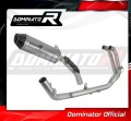 complete exhaust system with muffler DOMINATOR Full System titanium HP3 fits the motorcycle Aprilia Tuareg 660 2021   2023 5