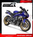 complete exhaust system with muffler DOMINATOR Full System GP3 EX fits the motorcycle Yamaha YZF R6 2006   2016 7