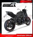 complete exhaust system with muffler DOMINATOR Full System HP8 BLACK fits to Suzuki GSXS 1000 / F 2015  2020 3