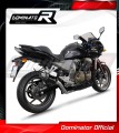exhaust muffler DOMINATOR GP1 BLACK fits the motorcycle Kawasaki Z750 2004   2006 3