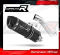 exhaust muffler DOMINATOR HP1 BLACK fits the motorcycle Kawasaki Z750 2004   2006 2
