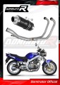 complete exhaust system with muffler DOMINATOR Full System GP1 BLACK fits the motorcycle Suzuki GS 500E 1989   2009