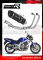 Suzuki GS 500E 1989 - 2009 EXHAUST Collector Manifold Full System Muffler Auspuff Sportauspuff Silencer Echappement Silencieux Scarico Scarichi Escape Wydech Tłumik HP1 BLACK Dominator Exhaust System